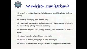 Treść prezentacji  - tekst.