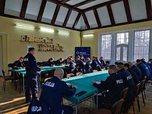 Słuchacze APol podczas służby w Nidzicy