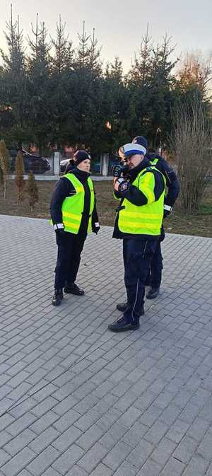 Słuchacze APol podczas służby w Nidzicy