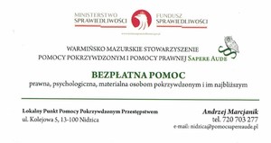 Stowarzyszenie SAPERE AUDE - INFORMACJE