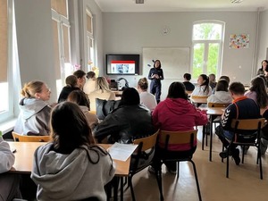 Spotkanie z uczniami