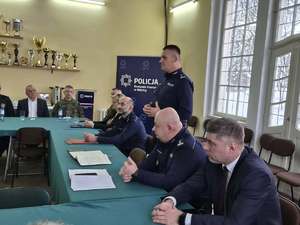 Odprawa roczna - podsumowanie pracy nidzickiej Policji