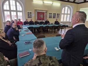 Odprawa roczna - podsumowanie pracy nidzickiej Policji