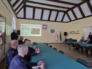 Odprawa roczna - podsumowanie pracy nidzickiej Policji