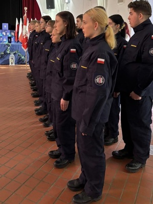 Ślubowanie klasy mundurowej