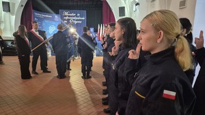 Ślubowanie klasy mundurowej