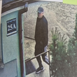 meżczyzna utrawlony na monitoringu