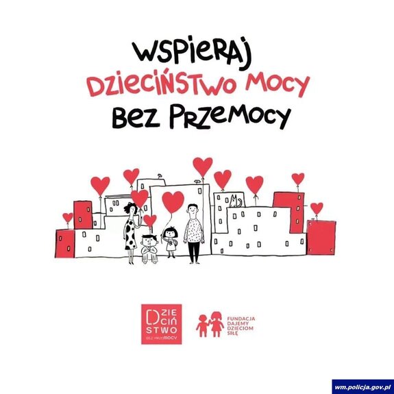 Kampania „Dzieciństwo bez Przemocy” - plakat