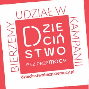 grafiki kampanii Dzieciństwo bez przemocy