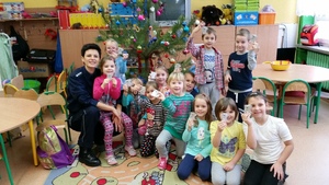 spotkanie z dziećmi w ZS nr 3