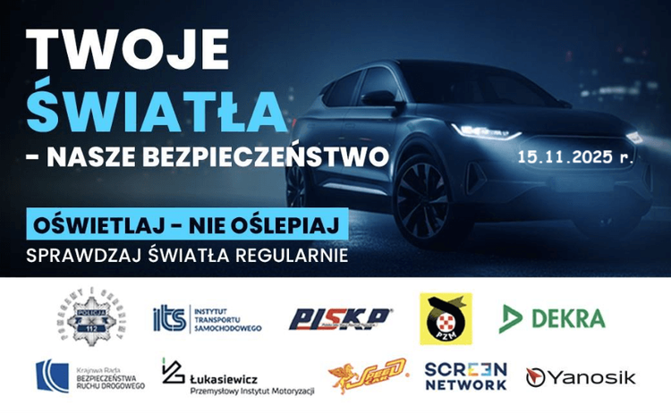 Bezpłatne sprawdzanie świateł pojazdów w powiecie nidzickim